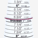 3.35 Carat Genuine Ruby .925 Sterling Silver Bracelet