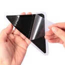 8Pcs Area Rug Gripper Pad Non Slip Anti Curling Carpet Mat Gripper Self- Adhesive Reusable Washable Renewable Hard Wood Floor Safe