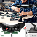 10X Magnifying Lamp – Adjustable Light, Clamp Stand, 5 Color Modes