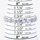 10.50 Carat Genuine Blue Topaz .925 Sterling Silver Bracelet