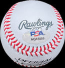 Dave Portnoy & Big Cat Signed Baseball PSA Barstool