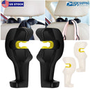 2Pcs Car Seat Headrest Hanger Car Headrest Hanging Hook For Bag Purse Cloth Grocery Organizer