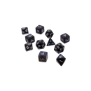 Ultra PRO: 11-Dice Set - Eclipse (Jet Black)
