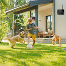 2 In 1 Wireless Electric Dog Fence Waterproof Pet Shock Boundary Containment System Electric Training Collar with 2 Receiver Collars for Small Medium