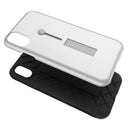 Finger Strap Phone Case for iPhone X Drop-protection Finger Ring Rugged Phone Case with Kickstand Dual Layer Case
