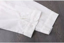 Women's Mid-length Loose Long Sleeve Cotton Shirt