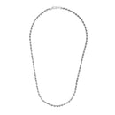 Sterling Silver 3.6mm Diamond Cut Rope Style Chain