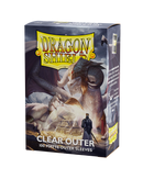 Dragon Shield: 100ct Outer Sleeves - Clear Matte (Standard)