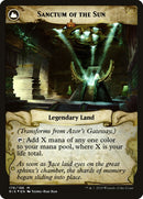 Azor's Gateway // Sanctum of the Sun (PRE-176) - Rivals of Ixalan Promos: (compasslanddfc) Foil