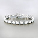 10.26 Carat Genuine Opal .925 Sterling Silver Bracelet