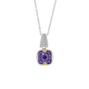Cubic Zirconium Fashion Pendants Sterling Silver