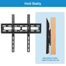 TV Wall Mount Bracket for 26-65in LED/LCD/PLASMA Flat TV VESA 400x400mm