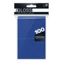 Ultra PRO: Standard 100ct Sleeves - PRO-Gloss (Blue)