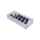 Ultra PRO: 11-Dice Set - Eclipse (Jet Black)