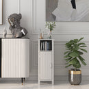 Bathroom Storage Organizer with 2-Tier Cabinet
