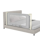 Bed Rail Guard for Toddlers Kid with Adjustable Height and Safety Lock
