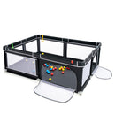 Extra-Large Safety Baby Fence with 50 Ocean Balls