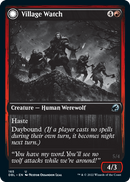 Village Watch // Village Reavers (DBL-165) - Innistrad: Double Feature: (Double Faced Transform)