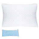 Shredded Memory Foam Pillow Adjustable Cool Pillow with Extra Filling Machine Washable Cover for Side Back Stomach Sleepers