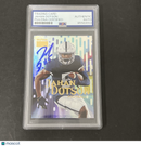 2022 Skybox Metal Universe Champions #S-39 Jahan Dotson signed card PSA