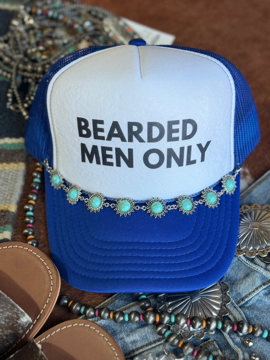 Bearded Men Only Trucker Hat