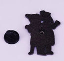 Beetlejuice Bobs Burgers mashup Enamel Pins small, durable, high quality accessories