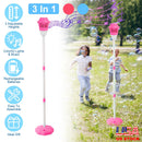 Standing Bubble Machine with Lights & Music - 3 Heights