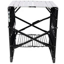 Folding Camping Kitchen Table with Heat-Resistant Top