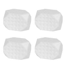 4 Pack Jawline Exerciser for Men Women Jaw Trainer Shaper Sagging Skin Double Chin Reducer with 3 Resistance Levels for Beginners Intermediate Expert