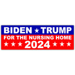 Biden Trump for the Nursing Home Sticker