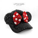 Black Sparkle Minnie Hat
