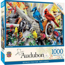 Audubon - Backyard Birds 1000 Piece Jigsaw Puzzle
