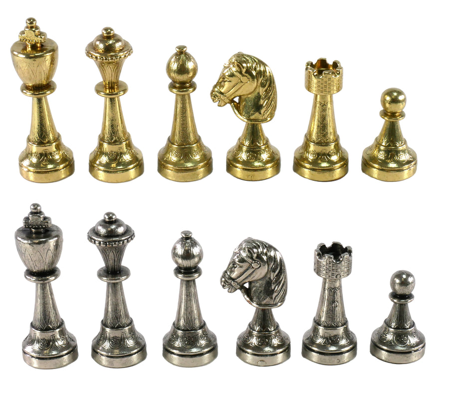 Chess Pieces - Staunton Metal - 70M