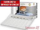 Box Floating Shelf for Funko Ron Weasley in Flying Car | Fits this Pop! Rides perfectly! | Comes with mounting screws