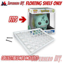 Box Floating Shelf for WIDE Jumbo 10" Funko Pops | Fits 10 inch 12W X 8.25D Jumbo Pop boxes