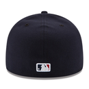 NEW ERA 59FIFTY AUTHENTIC COLLECTION ATLANTA BRAVES ON-FIELD ROAD HAT - NAVY 70361058