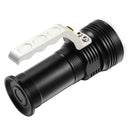 Super Bright Handheld LED Flashlight Portable USB Rechargeable Searchlight 3 Modes Waterproof Spotlight Torch Flashlight Aluminum Alloy for Camping Hi