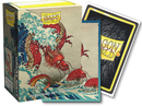 Dragon Shield: Standard 100ct Brushed Art Sleeves - The Great Wave (Anniversary Special Edition)