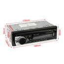 Single Din In-Dash Digital Music Player and Car Radio Receiver