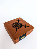 D20 Swords - Vegan Leather Dice Box