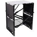 Folding Camping Kitchen Table with Heat-Resistant Top