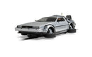 Scalextric Back to the Future Part II 1:32 scale Flying DeLorean Time Machine Slot Car