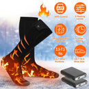 Heated Socks for Men Women Electric Heating Socks with APP Control 5000mAh Battery RechargeableĆThermal Socks Winter Warm Socks for Skiing Hiking Camp