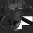 66 Lbs Fitness Dumbbell Weight Set with Adjustable Weight Plates and Handle
