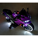 Kids Motorcycle 12V Motorcycle For Kids 3 4 5 6 Years Boys Girls 12v7ah Kids Motorcycle Ride On Toy With Training Wheels Manual Throttle Drive By Hand Lighting Wheels