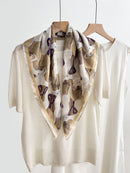 Women's Vintage High-end Outer Silk Scarf