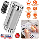 2 Packs 10000mAh Split-Magnetic Handwarmers 2 in 1 Portable Electric Pocket Heater Power Bank Portable Charger with 3 Heating Levels for Camping Hunt