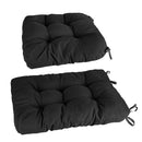 Rocking Chair Cushion 2 Pieces Back Seat Sets with Non-Slip Ties Polyester Fiber Filling _x000B__x000B_Comfortable for Indoor Home Office Car