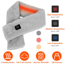 USB Heated Scarf with 3 Temperature Modes for Winter
