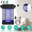 Electric Solar Powered Bug Zapper 1076Sq.Feet Range Mosquito Killer Lamp IP65 Waterproof Insect Fly Trap Catcher for Indoor Outdoor